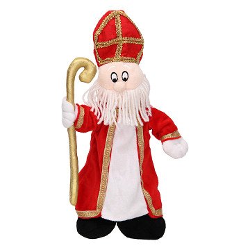 Pluche Sinterklaas Pop, 35cm