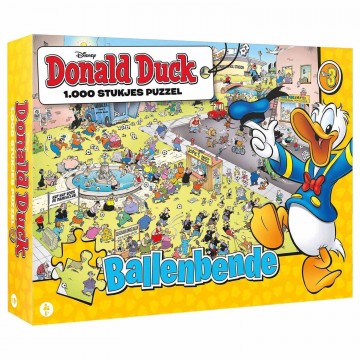 Donald Duck Puzzel - Ballenbende, 1000st.