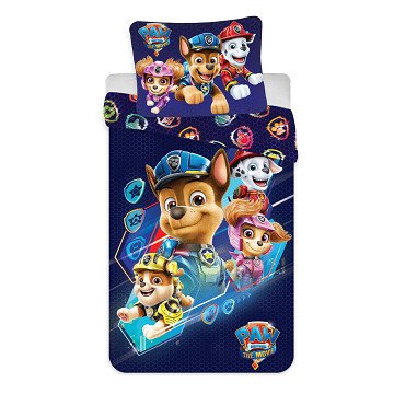 Duvet cover Paw Patrol The Movie Blue