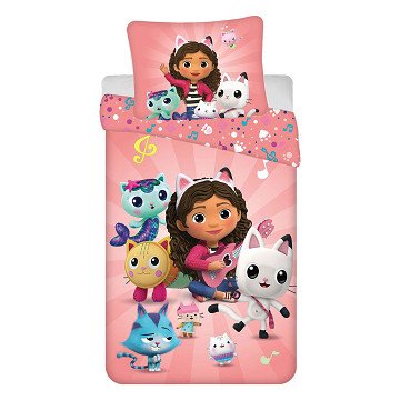 Duvet cover Gabby's Dollhouse, 140x200cm