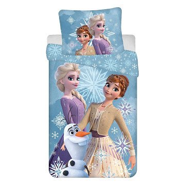 Duvet cover Frozen White Snowflake, 140x200cm