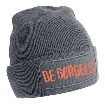 The Gorgels Hat Gray Text