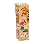Neighbor & Neighbor Stacking Tower Game with Dice
