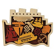 Transportieren Sie das Hafen-Gehirnpuzzle