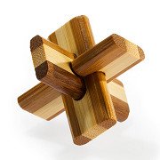3D-Bambus-Gehirnpuzzle Doublecross **