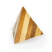 3D-Bambus-Gehirn-Puzzle-Pyramide *