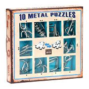 Brain puzzle set Blue, 10 pcs.