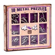 Brain puzzle set Purple, 10 pcs.