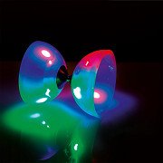 Diabolo with LED lighting