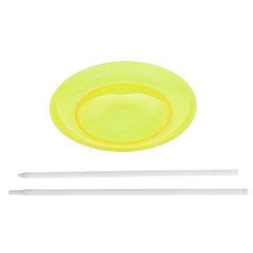 Juggling Board with Stick - Yellow