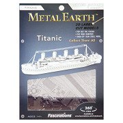 Metal Earth Titanic Ship Zilver Editie