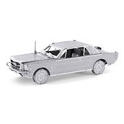 Metal Earth 1965 Ford Mustang Coupe Silver Edition