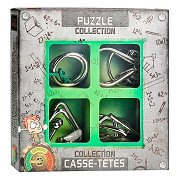 Metall-Gehirnpuzzles Junior, 4tlg.