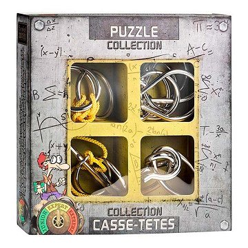 Metal Brain Puzzles Expert, 4-tlg.