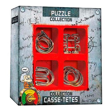 Metall-Gehirnpuzzles Extreme, 4-tlg.