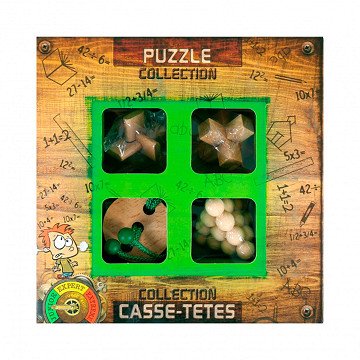 Holz-Gehirnpuzzles Junior, 4tlg.