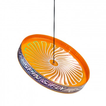 Acrobat Spin & Fly Juggling Frisbee - Orange