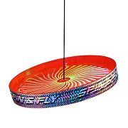 Acrobat Spin and Fly Juggling Frisbee - Red
