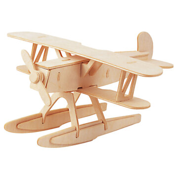 Gepetto's Workshop Wooden Construction Kit 3D - Seaplane