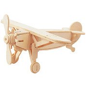 Gepetto's Workshop Wooden Construction Kit 3D - Airplane