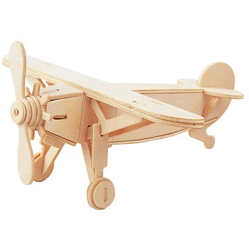 Geppetto's Workshop Wooden Construction Kit 3D - Airplane