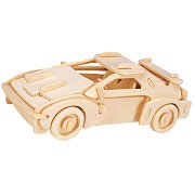 Gepetto's Workshop Wooden Construction Kit 3D - Race Car