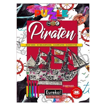 Eureka 3D Puzzle Books - Pirates