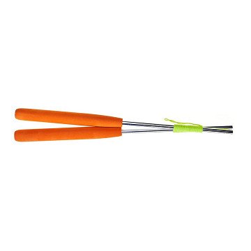 Aluminum Diabolo Sticks - Orange