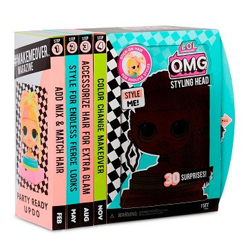 L.O.L. Surprise OMG Styling Head - Neonlicious