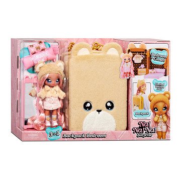 Na!Na!Na! Surprise 3in1 Backpack Bedroom - Sarah Snuggles