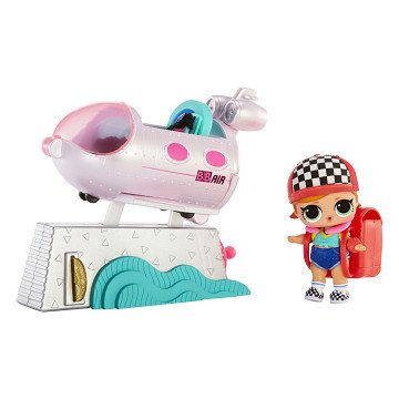 LOL. Surprise Furniture Playset - Plane & Sk8er Grrrl