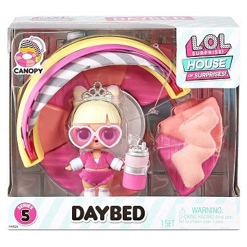 L.O.L. Surprise Furniture Playset - Day Bed & Suite Princess