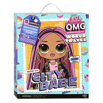 L.O.L. Surprise OMG Travel Doll - City Babe