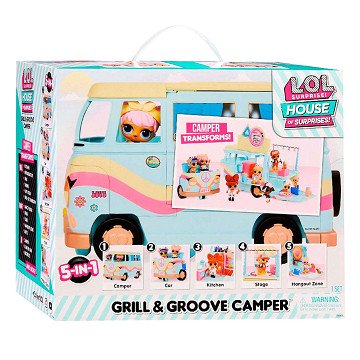 L.O.L. Surprise Grill & Groove Camper