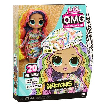 L.O.L. Surprise OMG Pop Series 6 - Sketches
