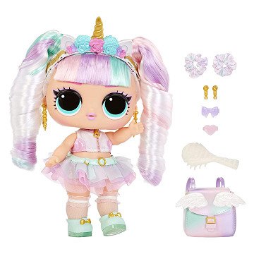 LOL Surprise BIG Baby Hair Hair Hair Minipuppe – Einhorn