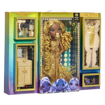 Rainbow High Pop - Gold Meline Luxe