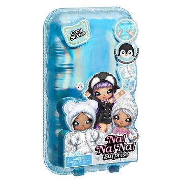 Na!Na!Na! Surprise 2-in-1 Winter Cozy Pop - Lavender Penguin