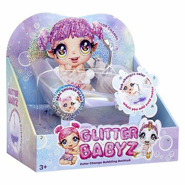 Glitter Babyz Color Change Bubbling Mini Bath