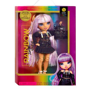 Rainbow High Junior High Fashion Doll - Avery