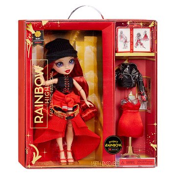 Rainbow High Fantastic Fashion Doll - Ruby