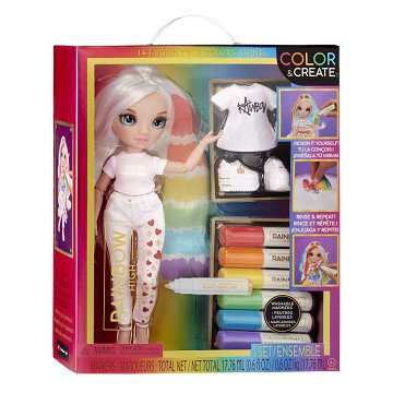 Rainbow High Color & Create Fashion Fashion doll - Blue