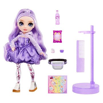 Rainbow High Sparkle & Shine Modepop - Viola