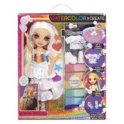Rainbow High Watercolor & Create Fashion Doll - Brown Eyes