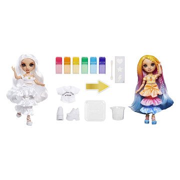 Rainbow High Watercolor & Create Fashion Doll - Brown Eyes