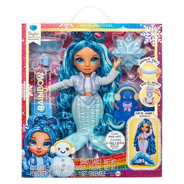 Rainbow High Winter Wonderland Puppe – Skyler Blue