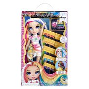 Rainbow High Fashion Puppe mit Haarkreide – Amaya Rainbow