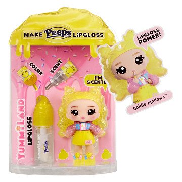Yummiland Pop - Easter Goldie Peeps Yellow with Lipgloss Set