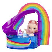 Rainbow High Pop Little Pool Day with Blush Playset