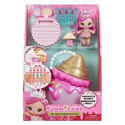 Kosmetiktasche-Spielset + Lipgloss-Pop – Eiscreme-Kosmetiktasche
